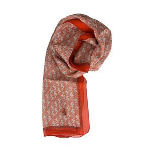 Borbonese Red Silk Women Women's Scarf